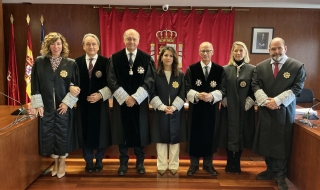 La magistrada ascendida con la Sala de Gobierno del TSJ de Navarra
